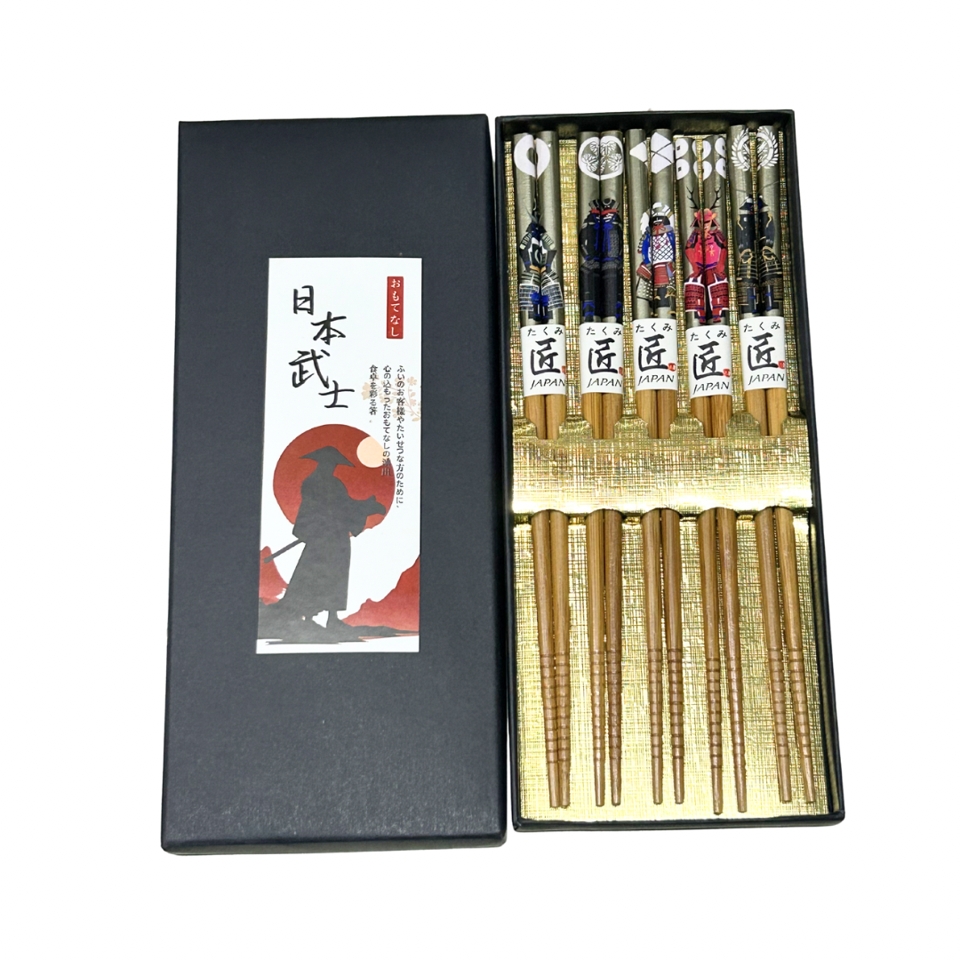 五膳箸 箸セット 日本 東京 JAPAN TOKYO SOURVENIR お土産 浮世絵 戦国