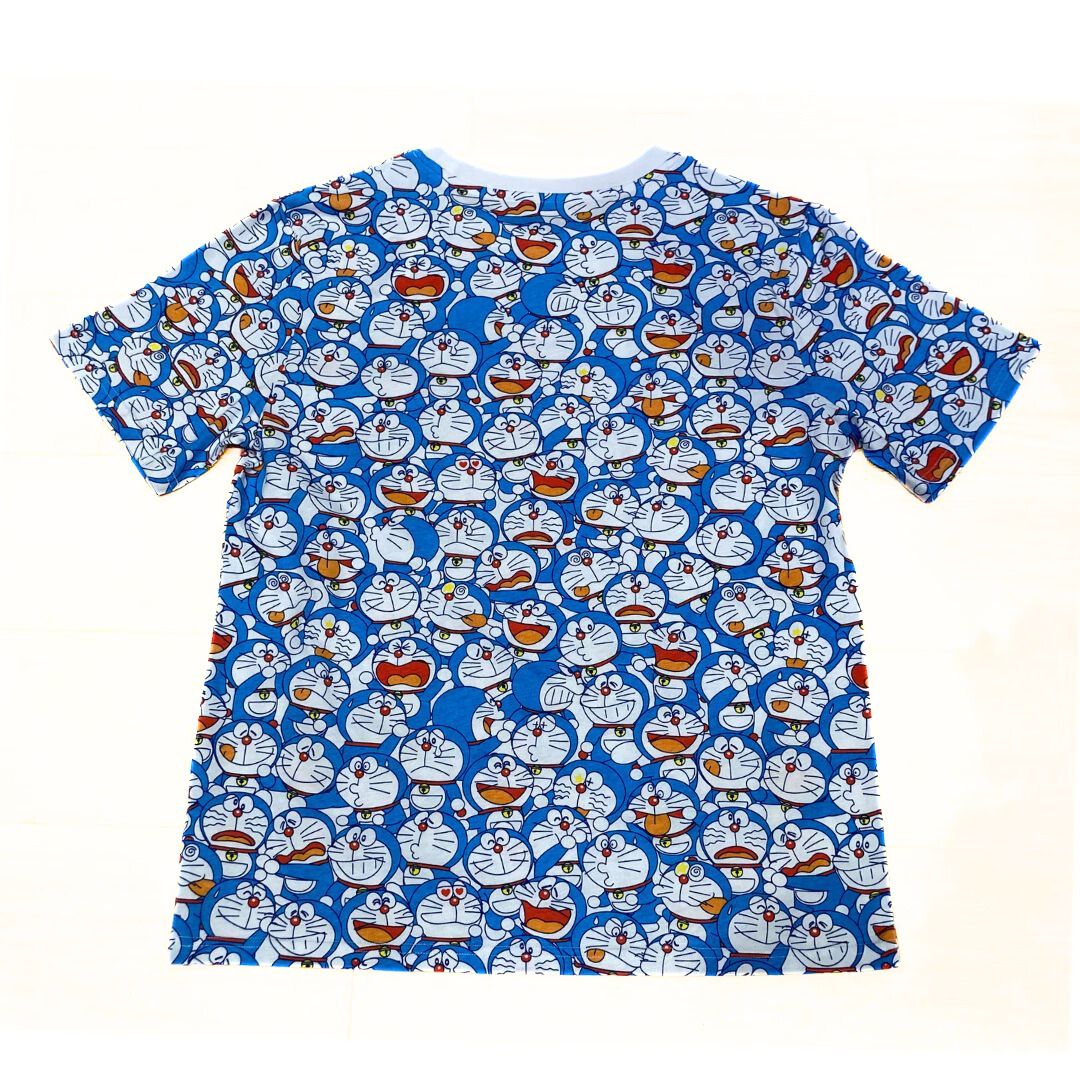 98年フランスW杯 ドラえもん コピーライト tシャツ 　Lサイズ GLOSTER tシャツ 昭和アニメヒーローTシャツ（スピードレーサー