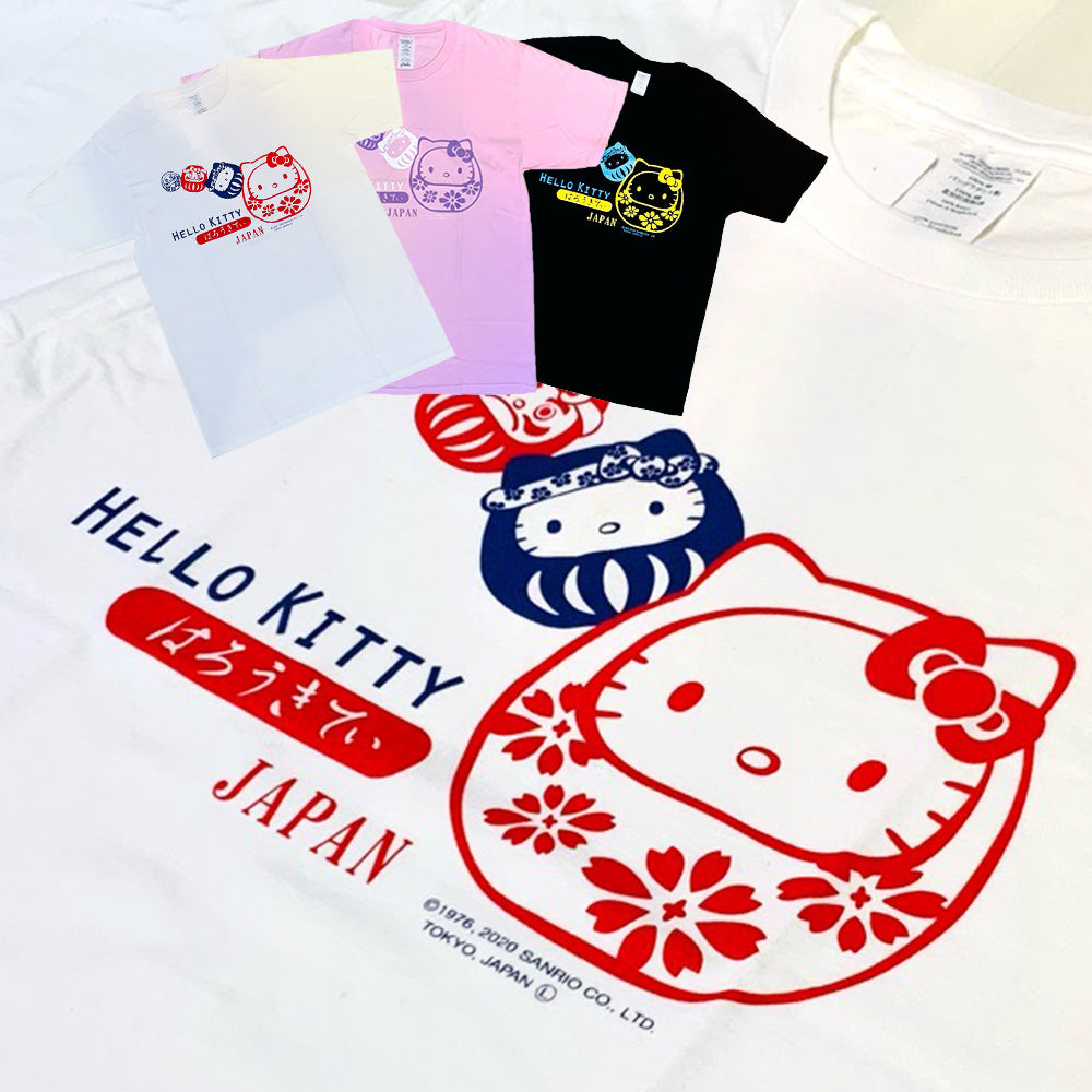 Hello Kitty だるま Tシャツ