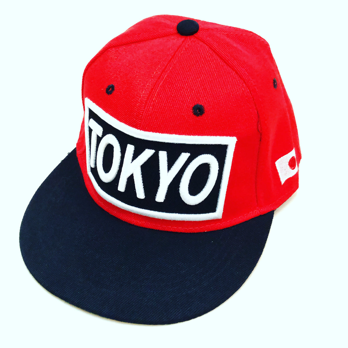 Sourvenir Cap 刺繍 スクエア— JAPAN 日本 キャップ スーベニア お土産
