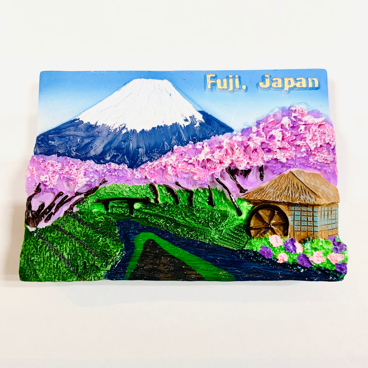 マグネット 富士山 水車 風景 東京 日本 TOKYO JAPAN Magnets ご