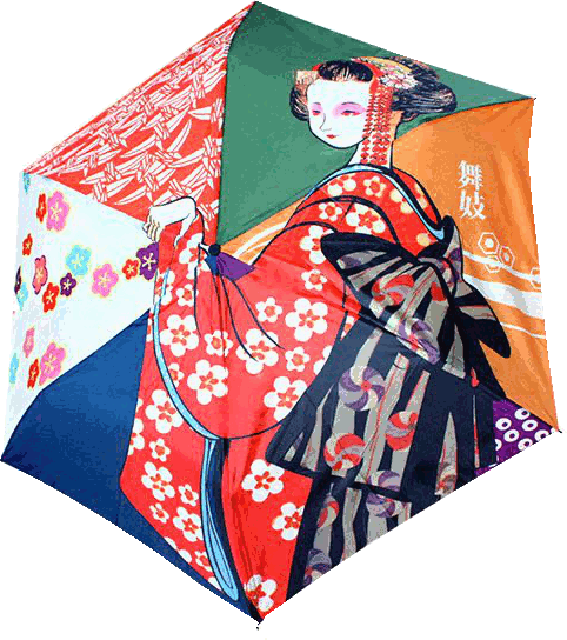 日本未入荷☆KNUT TRIANGLE_2colors/OSTKAKA 日本土産 浅草土産 折りたたみ傘 雨傘、日傘兼用 (全10種
