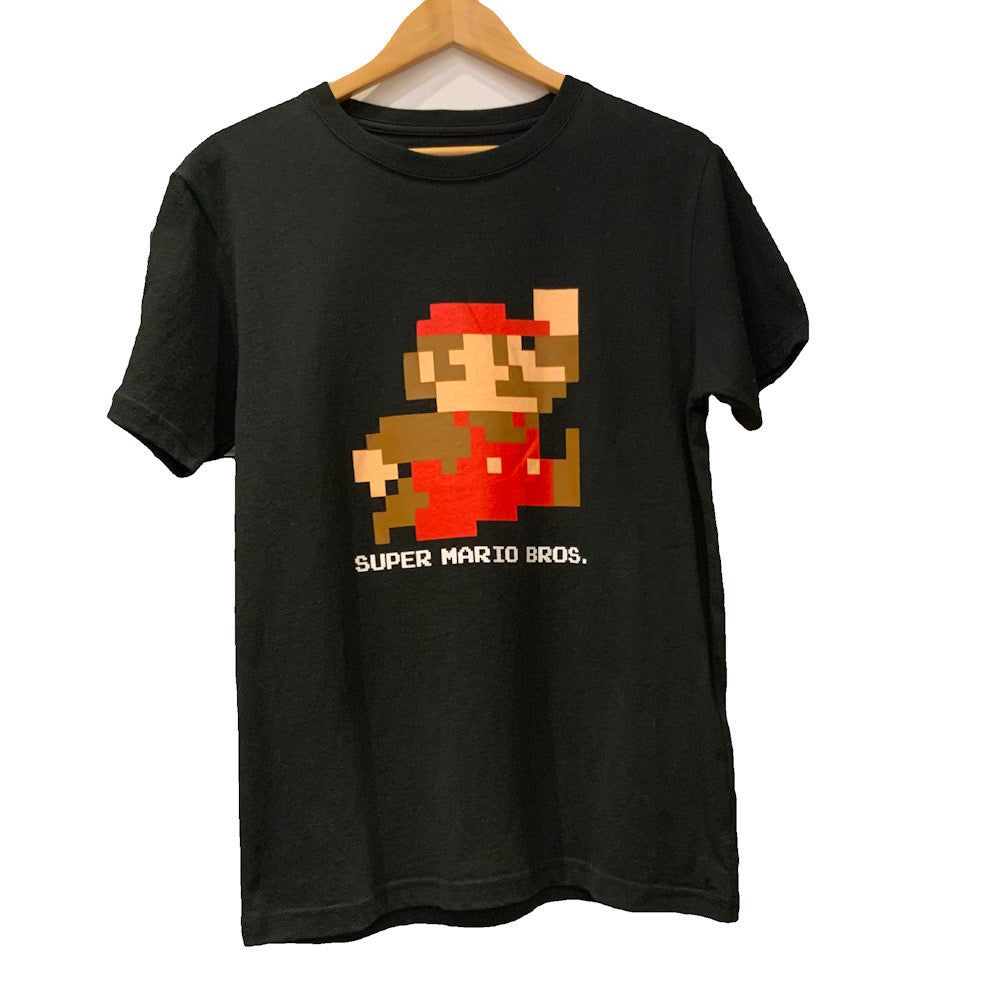 スーパーマリオ ピクセル画 Tシャツ