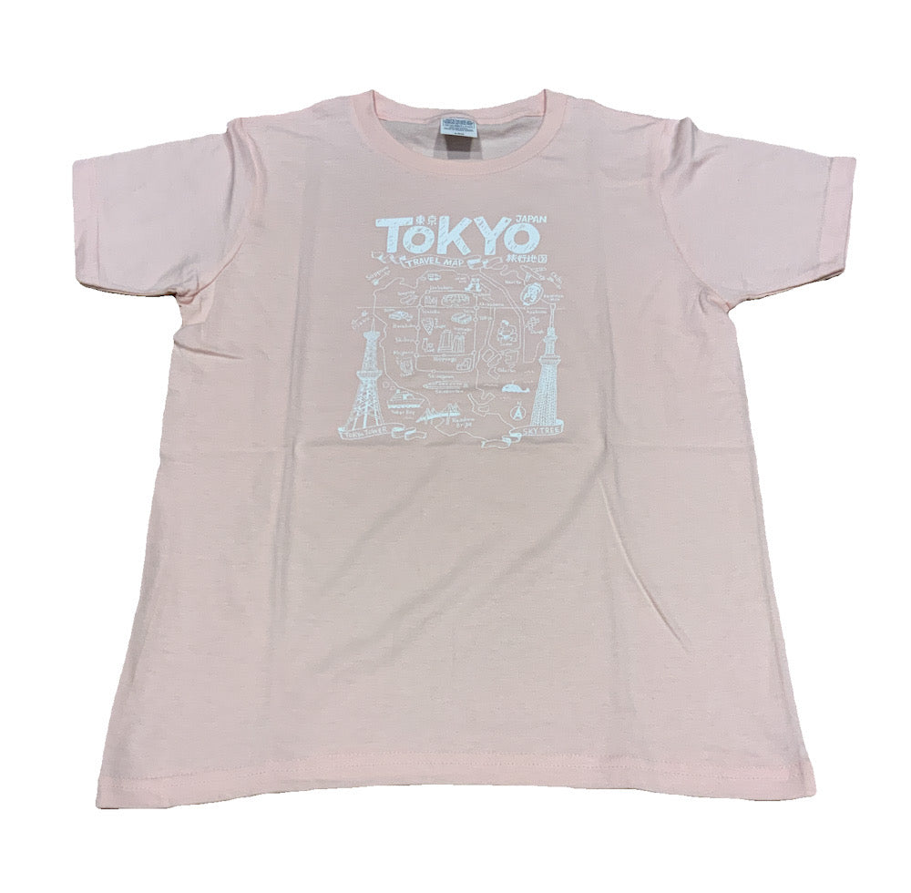 TOKYO MAP kids Tシャツ