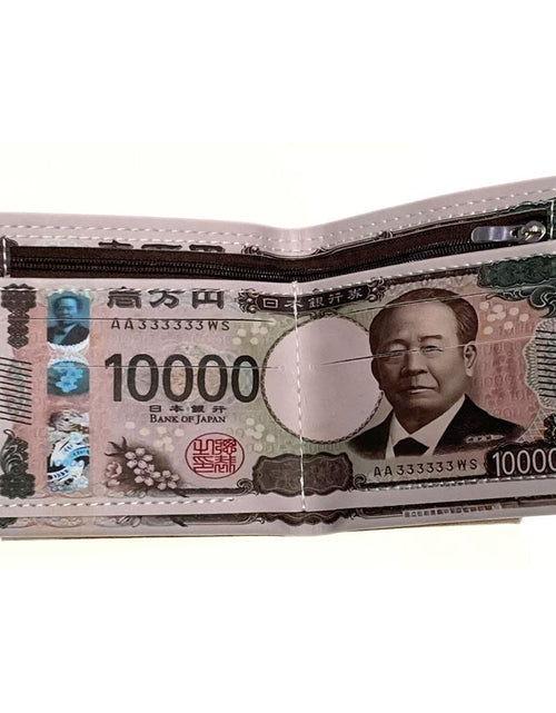 ギャラリービューアに画像を読み込む, 一万円 折りたたみ 財布 渋沢栄一
