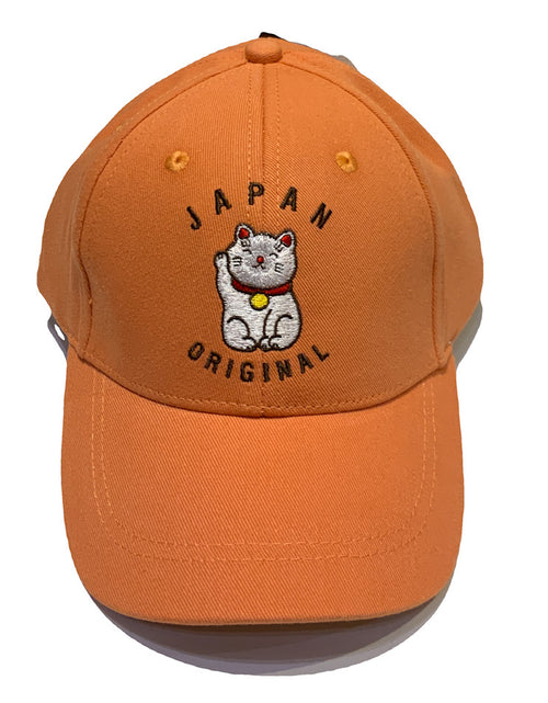 Load image into Gallery viewer, Robin Ruth ロビンルス Kids CAP 刺繍招き猫 JAPAN
