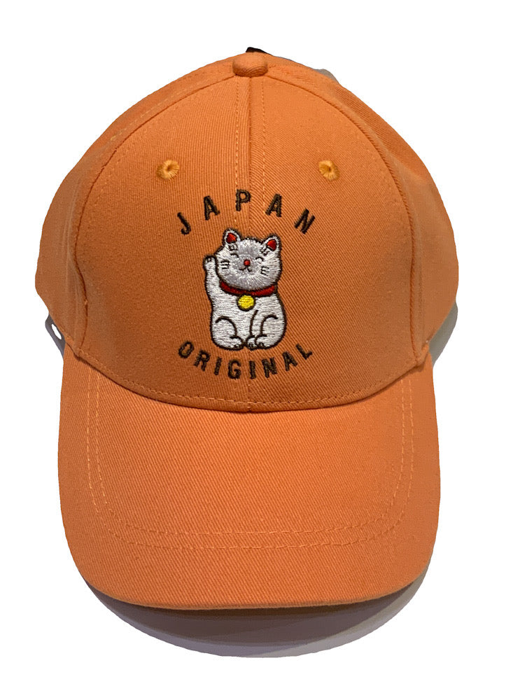 Robin Ruth ロビンルス Kids CAP 刺繍招き猫 JAPAN