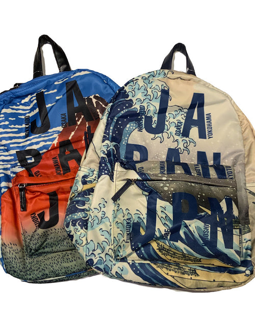 Load image into Gallery viewer, Robin Ruth JAPAN Hokusai BACKPACK
