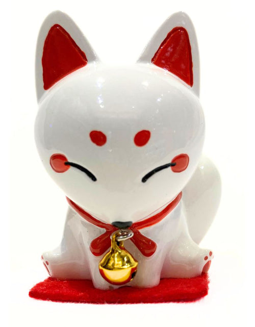 ギャラリービューアに画像を読み込む, 柴犬 招き猫 白狐 ミニサイズ 置物 日本 お土産 dog cat fox minifigure
