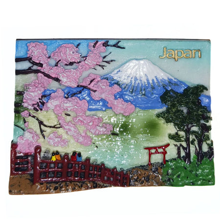 マグネット 富士と橋