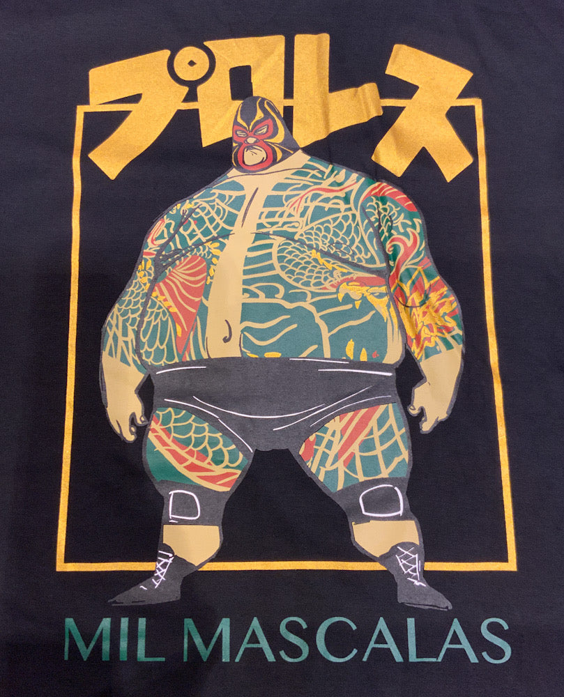 プロレス MIL MASCALAS Tシャツ