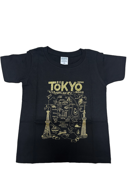 KIDS T-SHIRTS TOKYO MAP　子供　Tシャツ