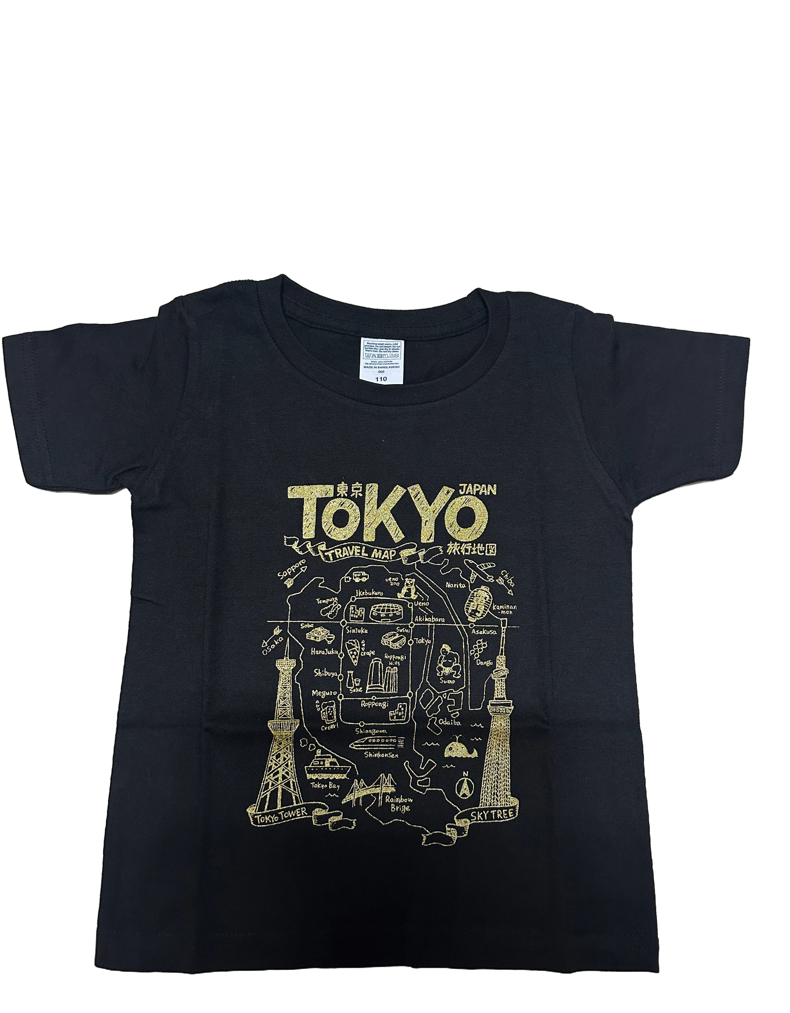 KIDS T-SHIRTS TOKYO MAP　子供　Tシャツ