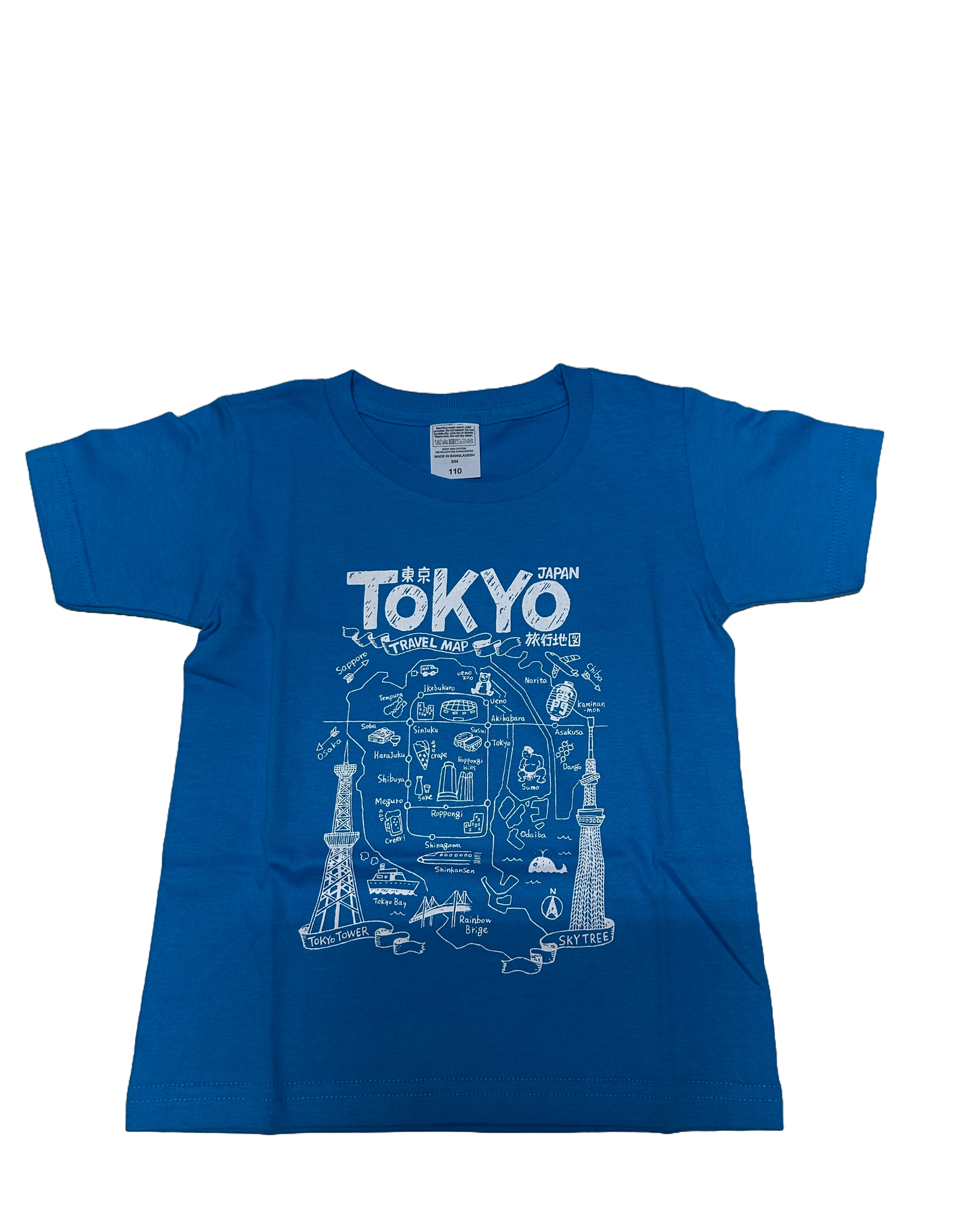 KIDS T-SHIRTS TOKYO MAP　子供　Tシャツ