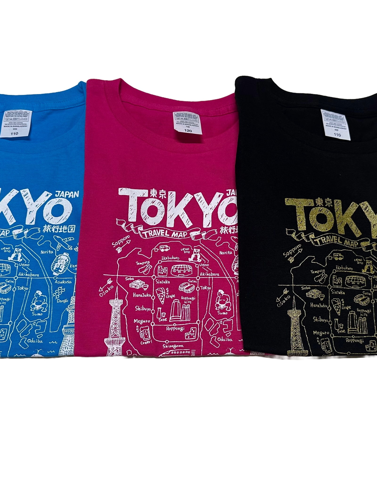 KIDS T-SHIRTS TOKYO MAP　子供　Tシャツ
