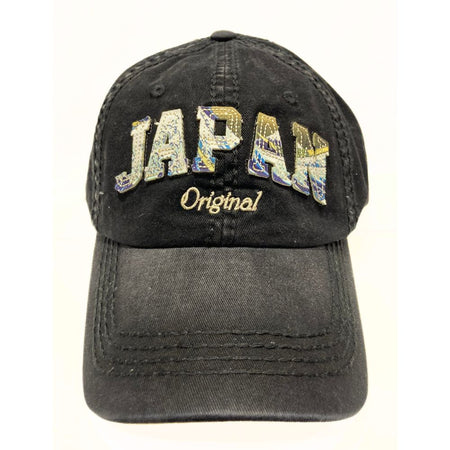 Robin Ruth ロビンルス CAP JAPAN 浮世絵ロゴ 浪裏 ユーズド加工