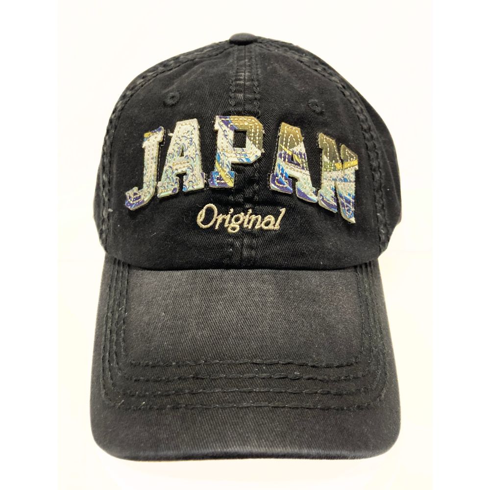 Robin Ruth ロビンルス CAP JAPAN 浮世絵ロゴ ユーズド加工