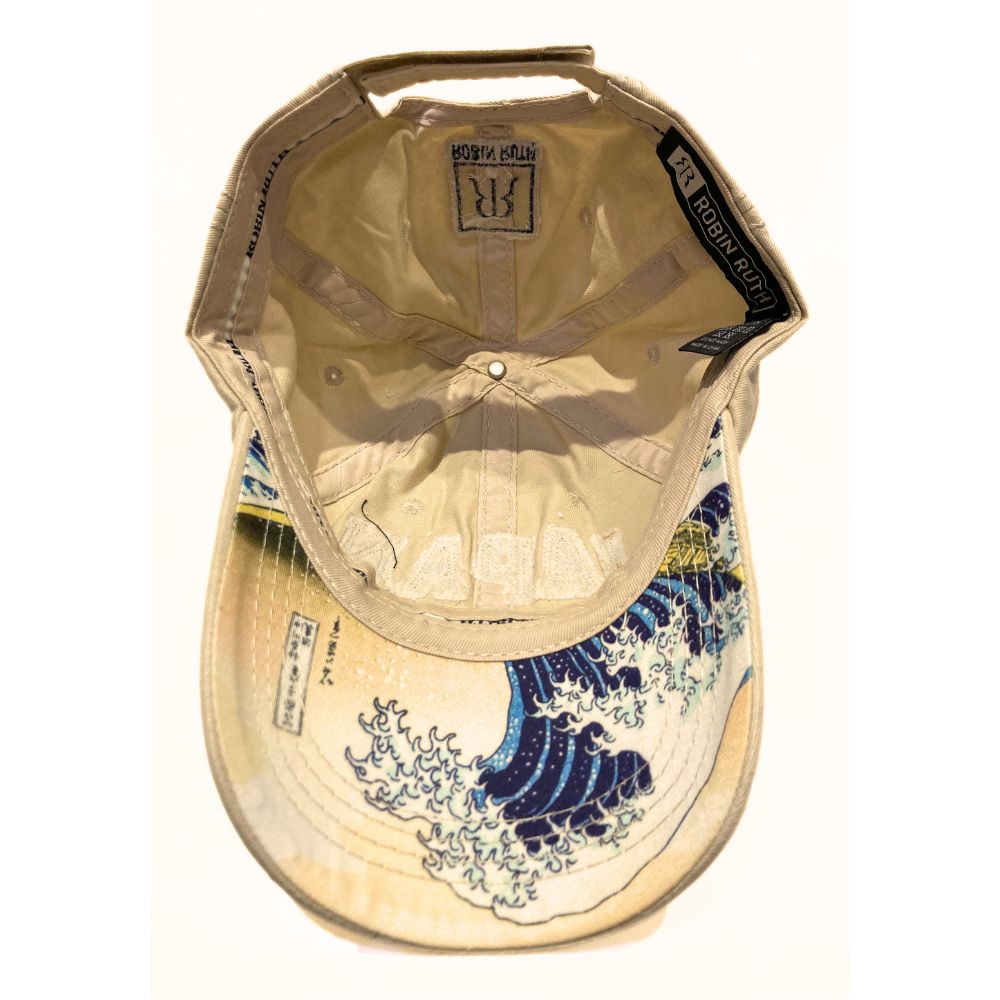 Robin Ruth ロビンルス CAP JAPAN 浮世絵ロゴ ユーズド加工