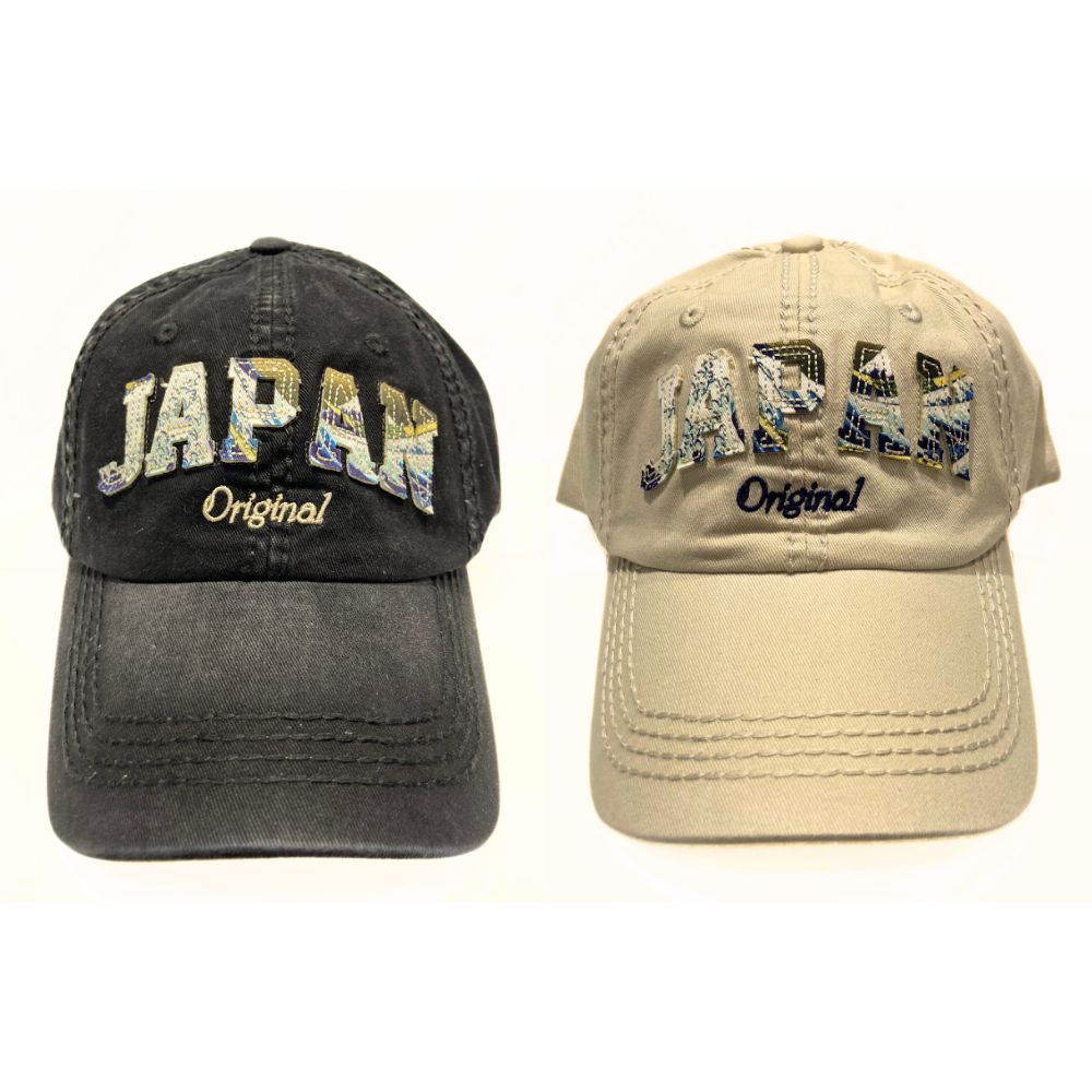 Robin Ruth ロビンルス CAP JAPAN 浮世絵ロゴ ユーズド加工
