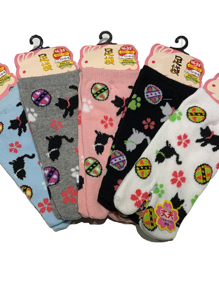 足袋ソックス キッズ  猫
