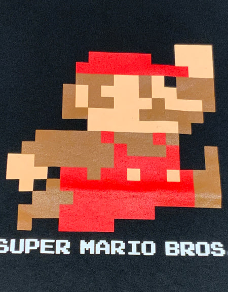 スーパーマリオ ピクセル画 Tシャツ