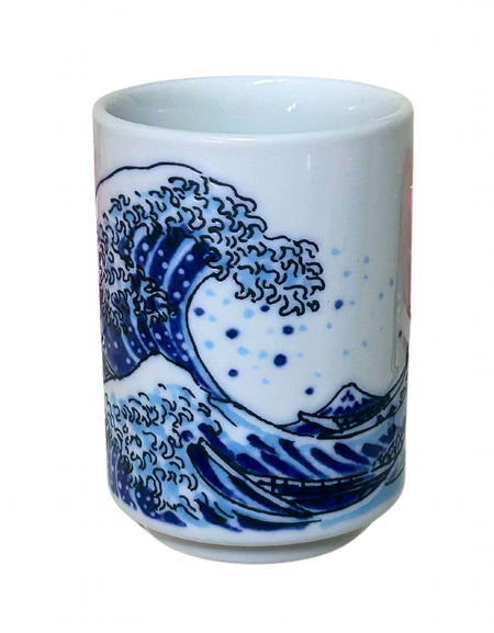 北斎 寿司湯吞 HOKUSAI Teacups