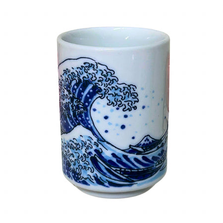北斎 寿司湯吞 HOKUSAI Teacups