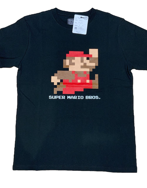 Load image into Gallery viewer, スーパーマリオ ピクセル画 Tシャツ
