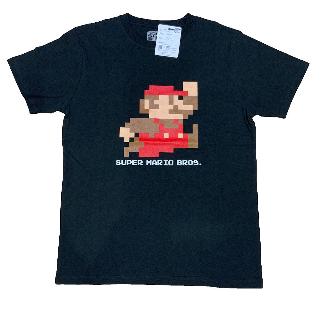 スーパーマリオ ピクセル画 Tシャツ