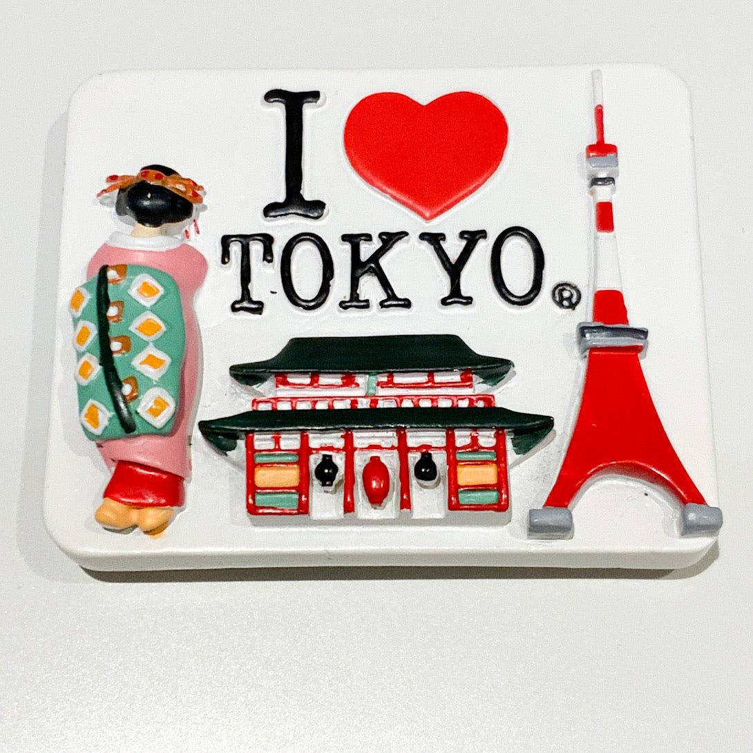 I LOVE TOKYO マグネット 雷門 – Sparkle Tokyo