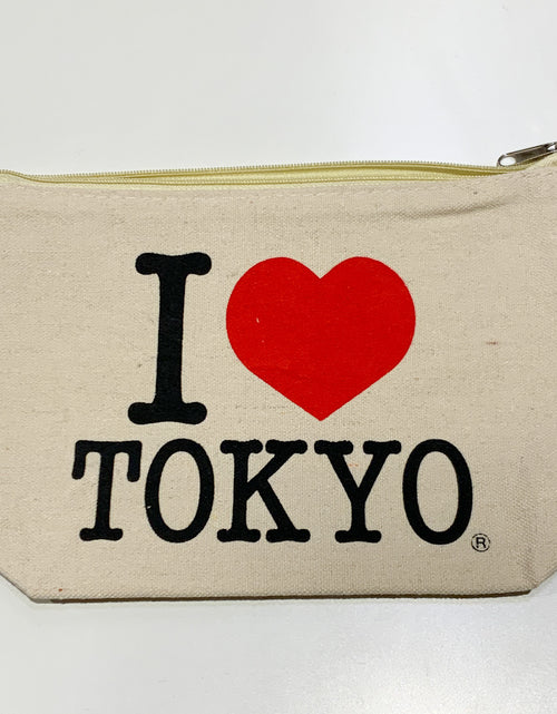 Load image into Gallery viewer, I LOVE TOKYO コスメポーチ　
