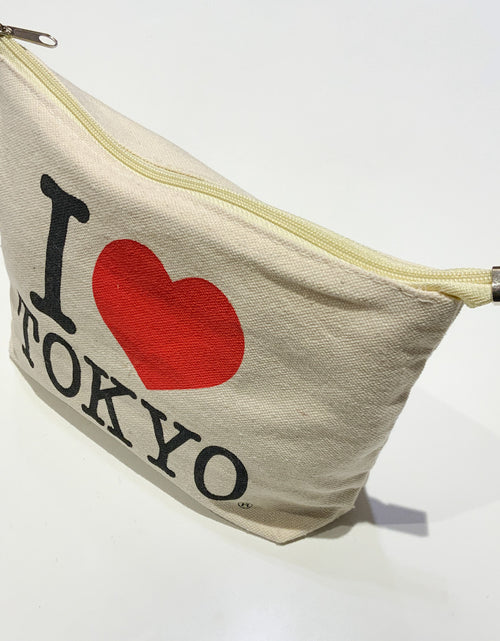 Load image into Gallery viewer, I LOVE TOKYO コスメポーチ　
