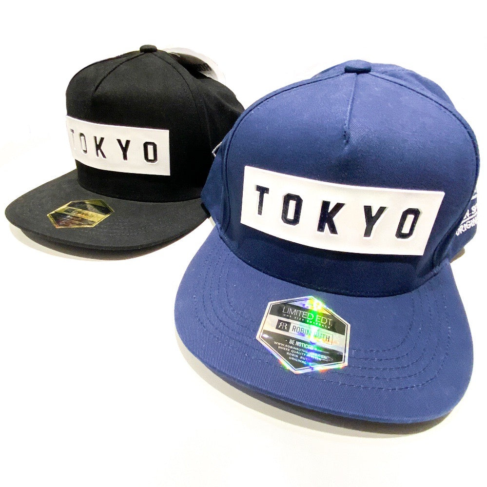 Robin Ruth ロビンルス TOKYO CAP ラバーロゴ