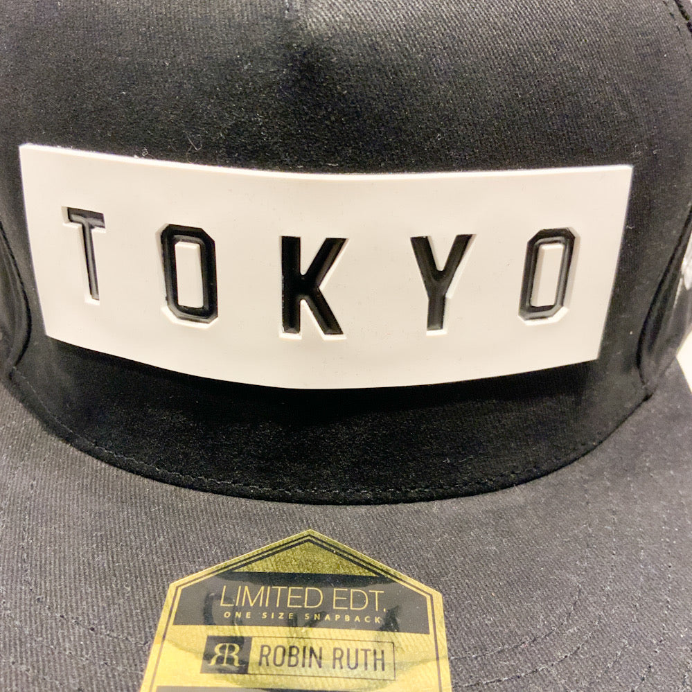 Robin Ruth ロビンルス TOKYO CAP ラバーロゴ