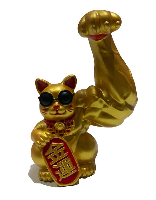 ギャラリービューアに画像を読み込む, マッチョ　マッスルペア　招き猫　Macho Muscle Pair Lucky Cat
