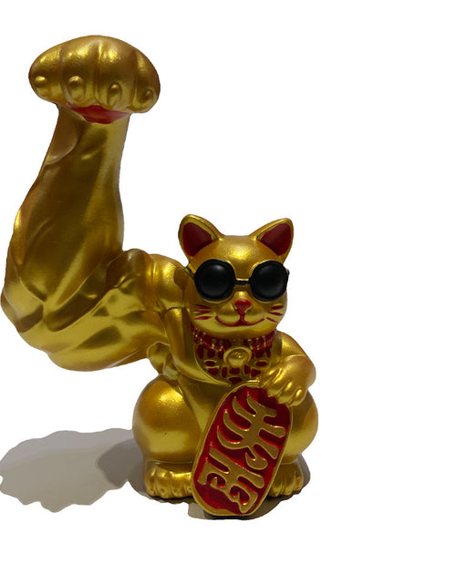 ギャラリービューアに画像を読み込む, マッチョ　マッスルペア　招き猫　Macho Muscle Pair Lucky Cat
