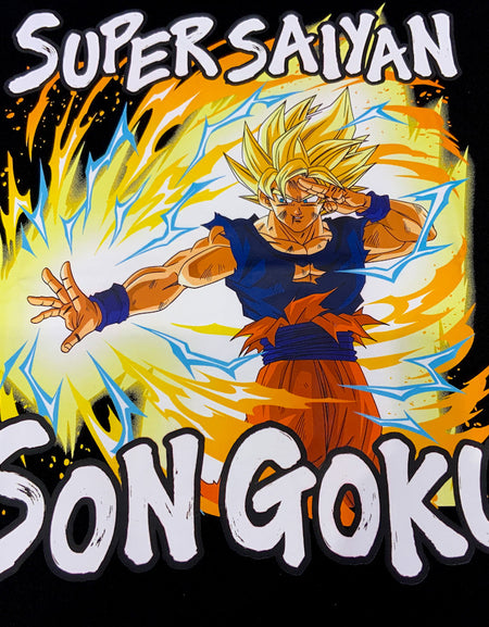 ドラゴンボールZ  スーパーサイヤ人　孫悟空 Tシャツ Dragon Ball Z Super Saiyan Son Goku Tshirts
