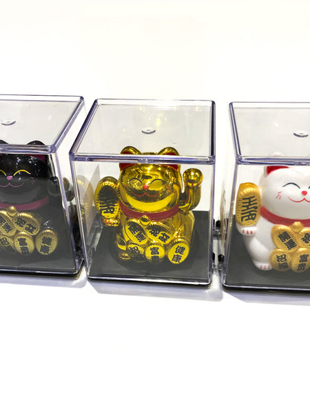 ソーラーフィギュア招き猫　(ミニ)