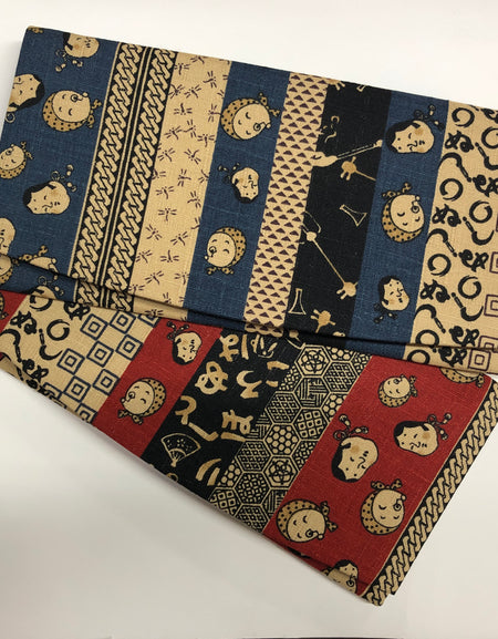 日本製 時代小紋　長財布