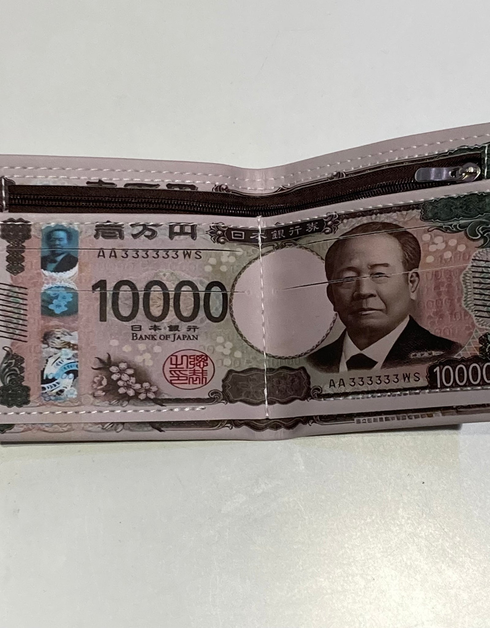 一万円 折りたたみ 財布 渋沢栄一