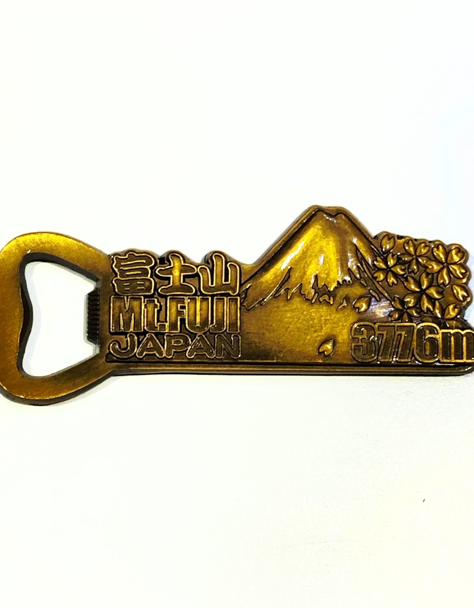 栓抜きMG富士山 マグネット bottle opener  mount Fuji JAPAN Magnets 外国人 お土産 スーベニア souvenir ホームステイ