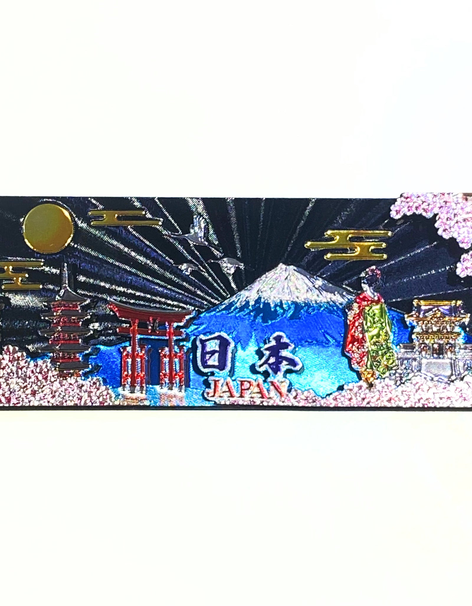 木製 横型 立体 マグネット