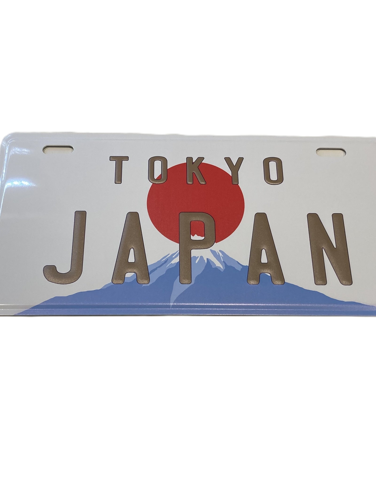 日本製 ナンバー プレート インテリア プレート