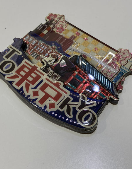 木製マグネット 東京レトロ　TOKYO