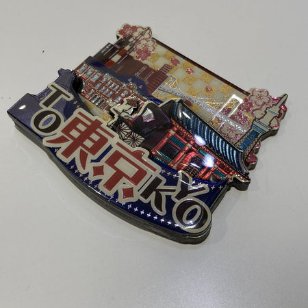 木製マグネット 東京レトロ　TOKYO