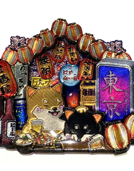 木製マグネット 柴犬居酒屋