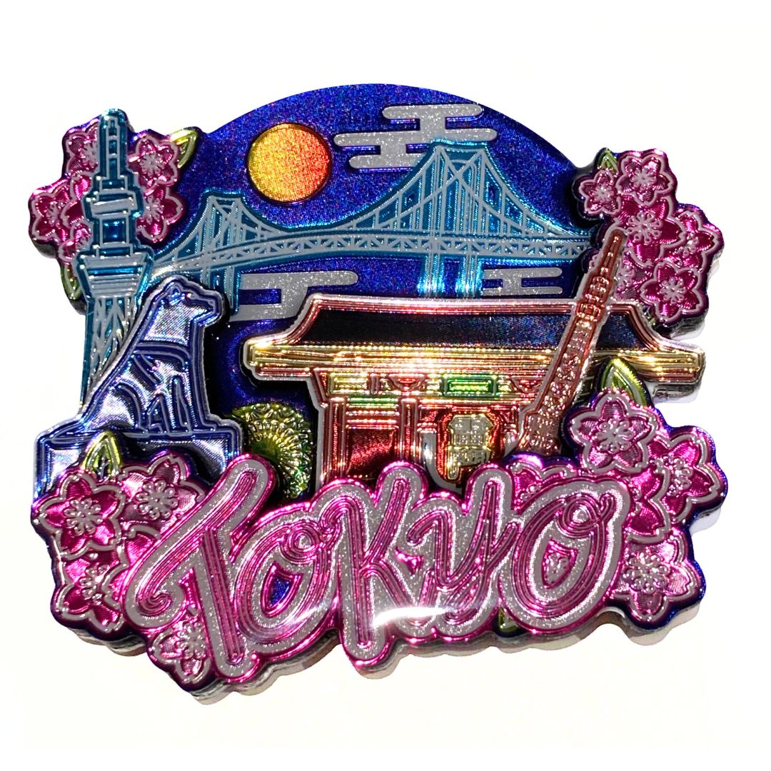 木製マグネット TOKYO ネオン
