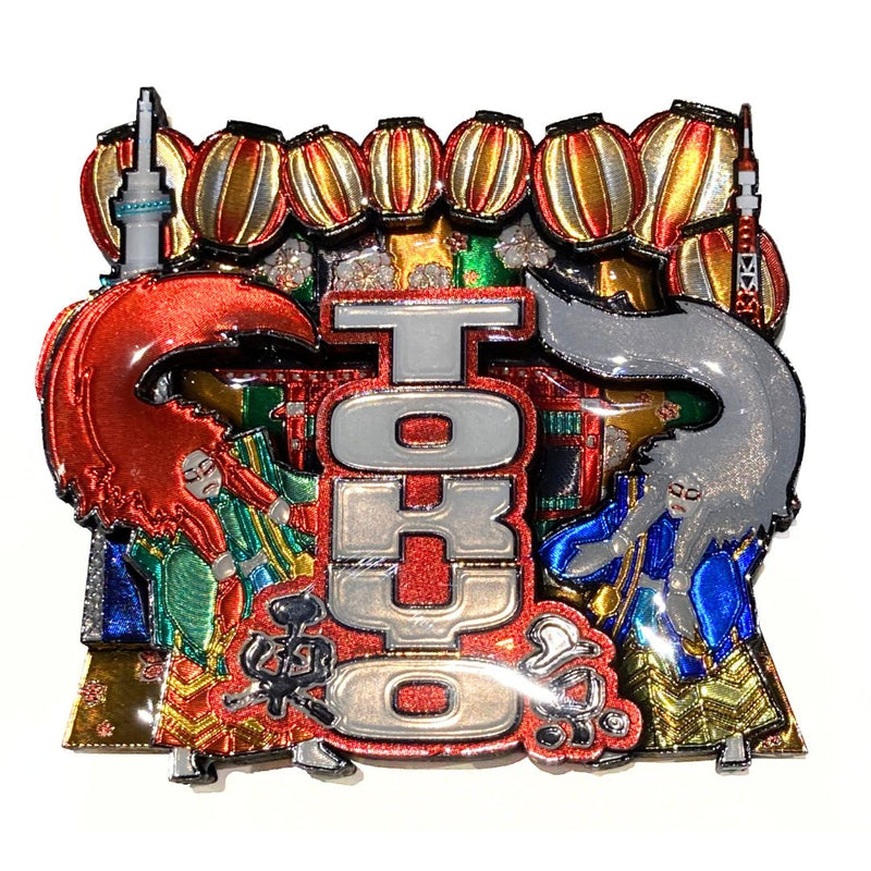 木製マグネット 東京歌舞伎 JAPAN Magnets ご当地 外国人 お土産