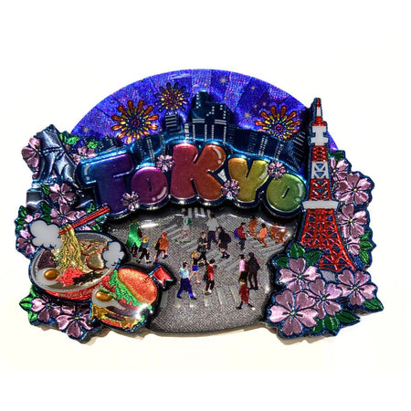 木製マグネット 東京スクランブル