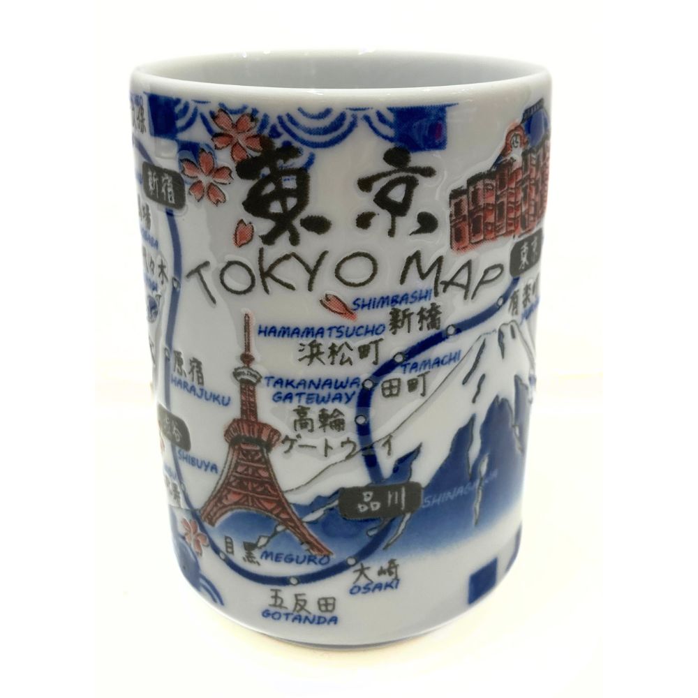 北斎 寿司湯吞 HOKUSAI Teacups